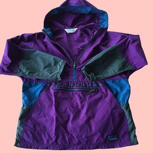 Vintage 90s L.L. Bean Anorak Windbreaker Women's S